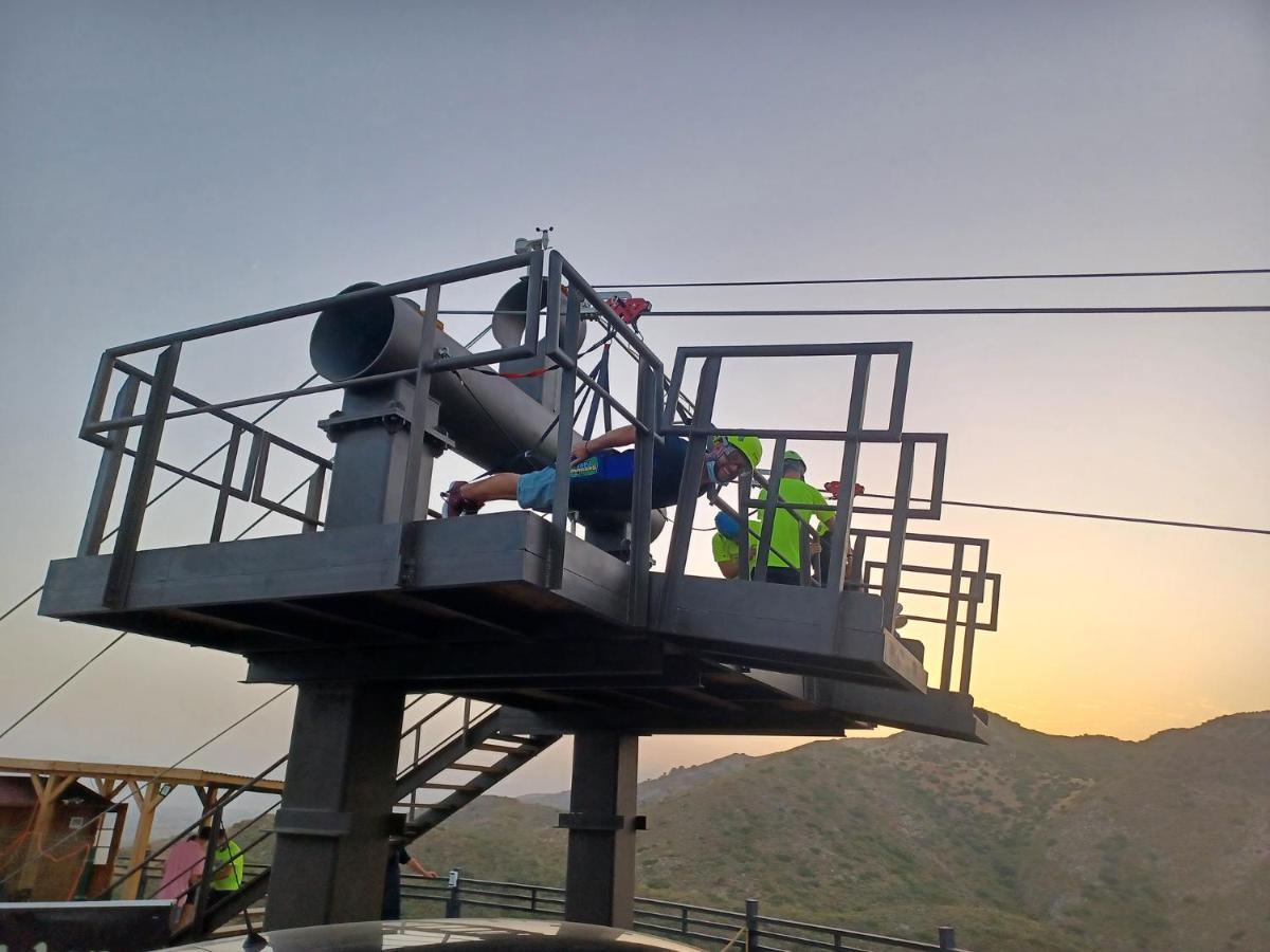הוילה Alhaurín de la Torre Finquilla Caromar מראה חיצוני תמונה